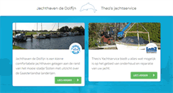 Desktop Screenshot of jachthavendedolfijn.nl